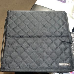Sephora makeup brush case.
